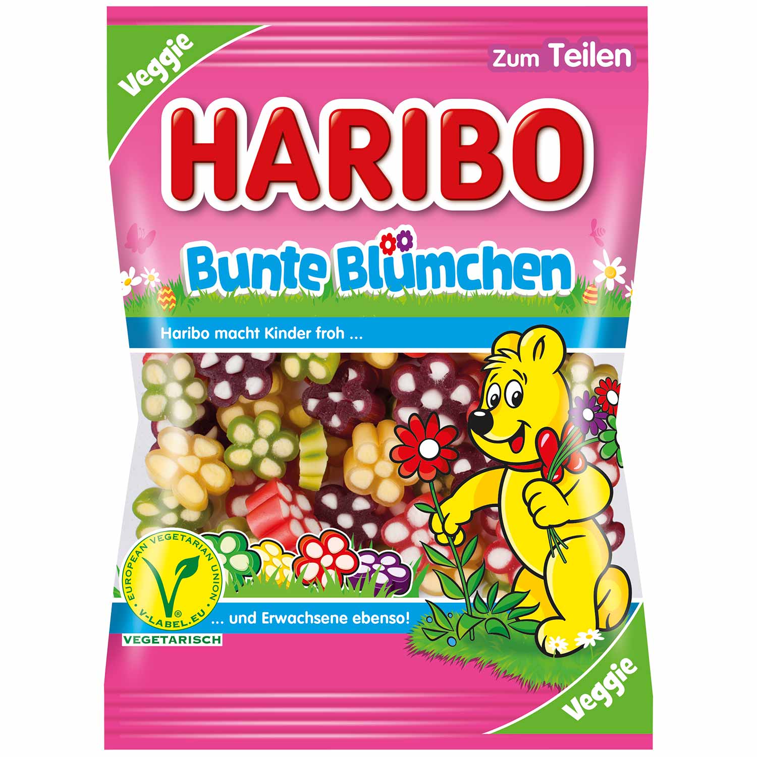Haribo Bunte Blümchen veggie 175g