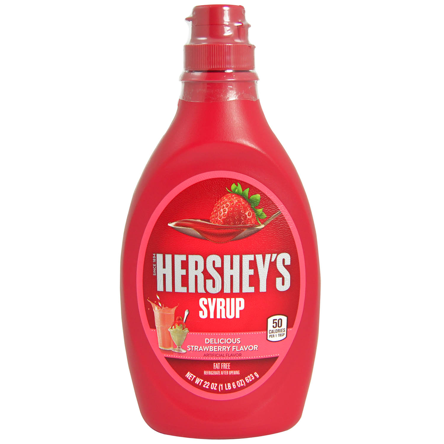 Hershey's Syrup Strawberry 623g