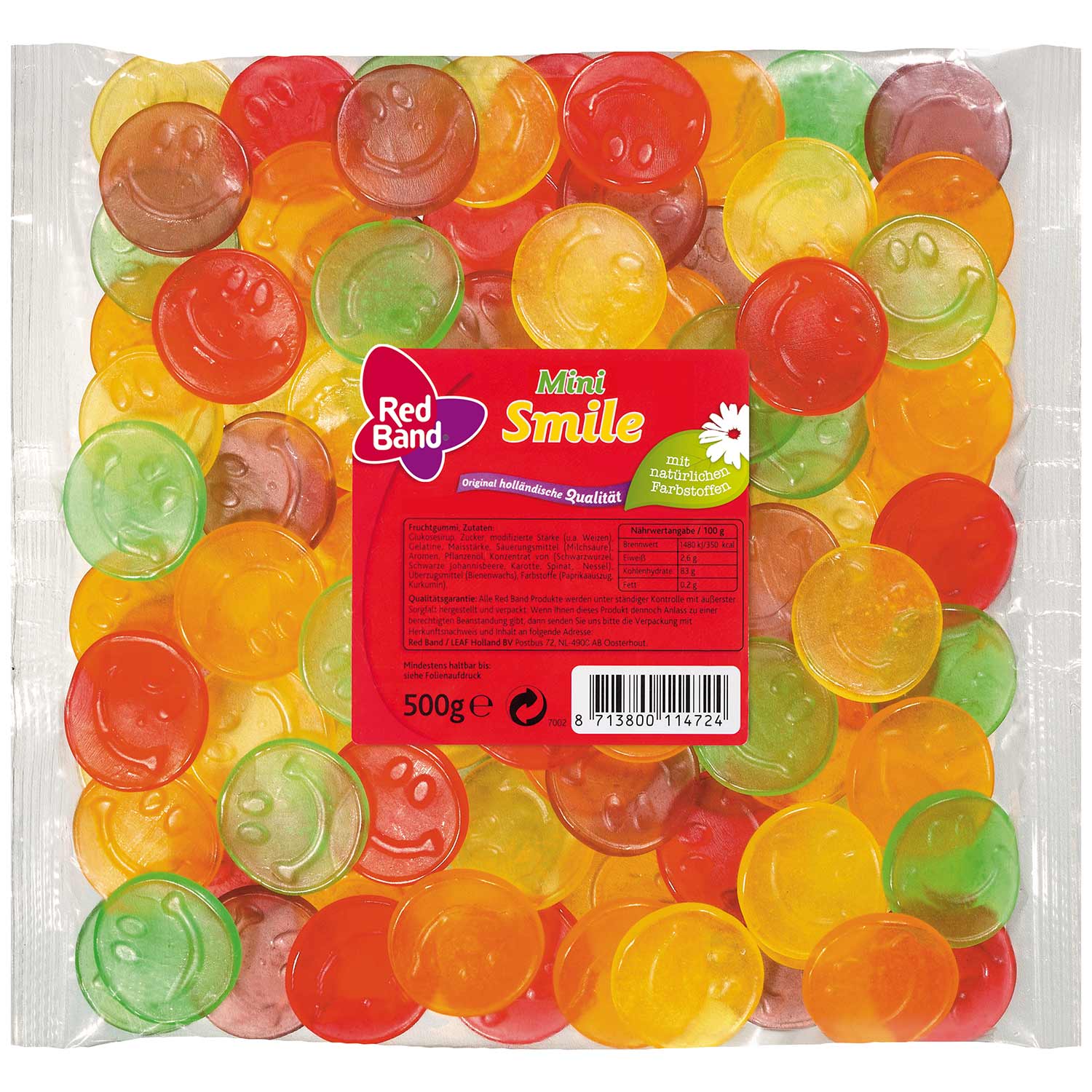 Red Band Mini Smile 500g
