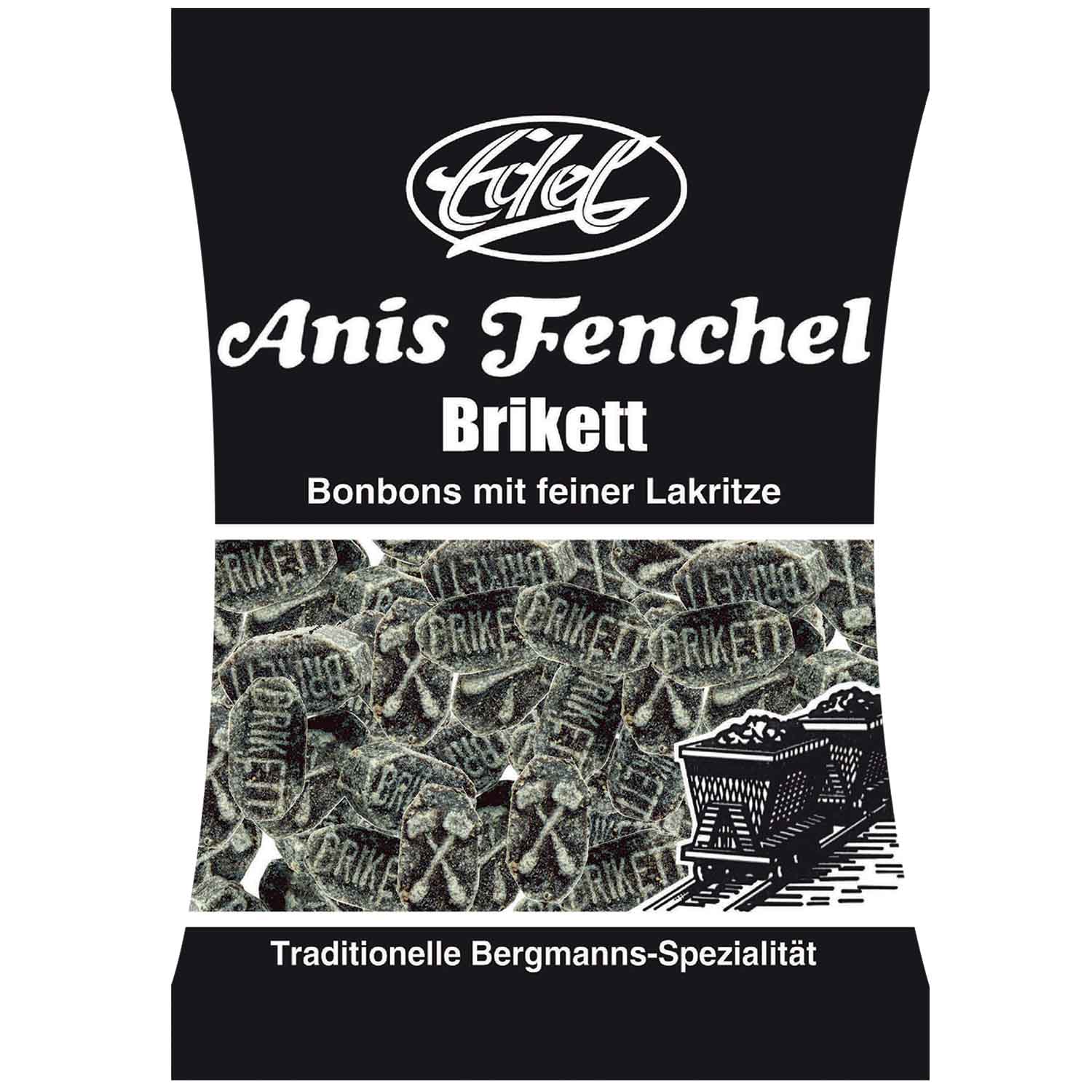 Edel Anis Fenchel Brikett 120g
