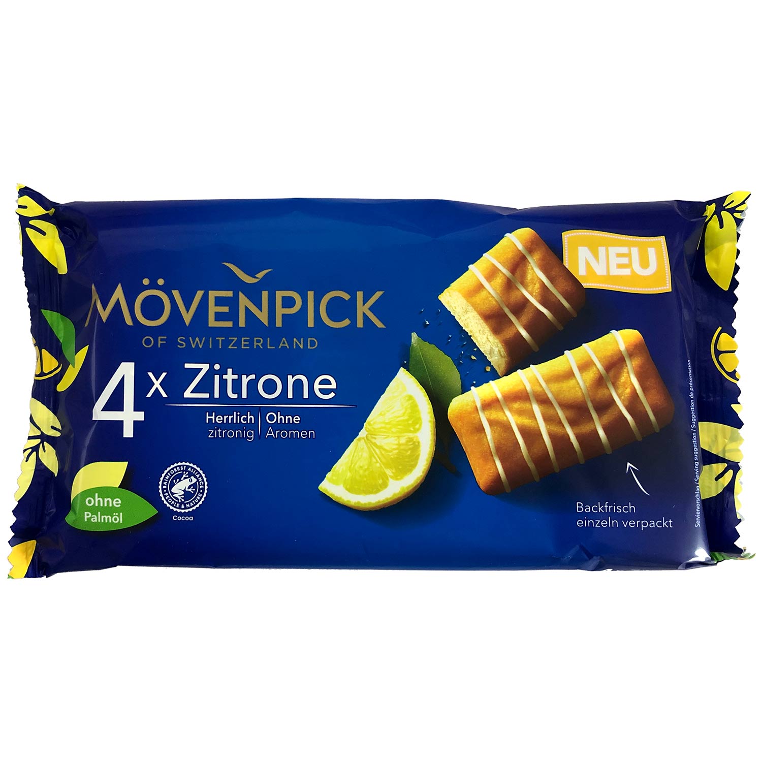 Mövenpick Kleine Kuchen Zitrone 4x35g