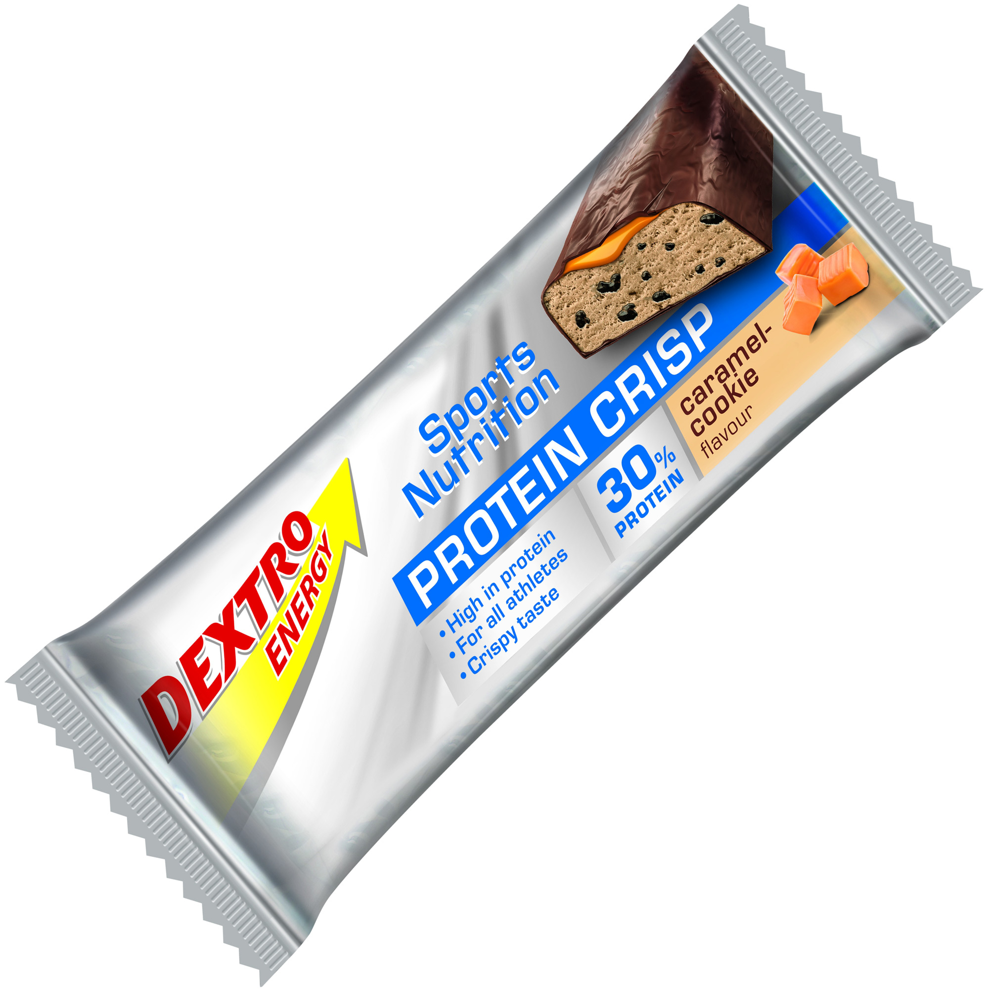 Dextro Energy Sports Nutrition Protein Crisp Caramel-Cookie 50g