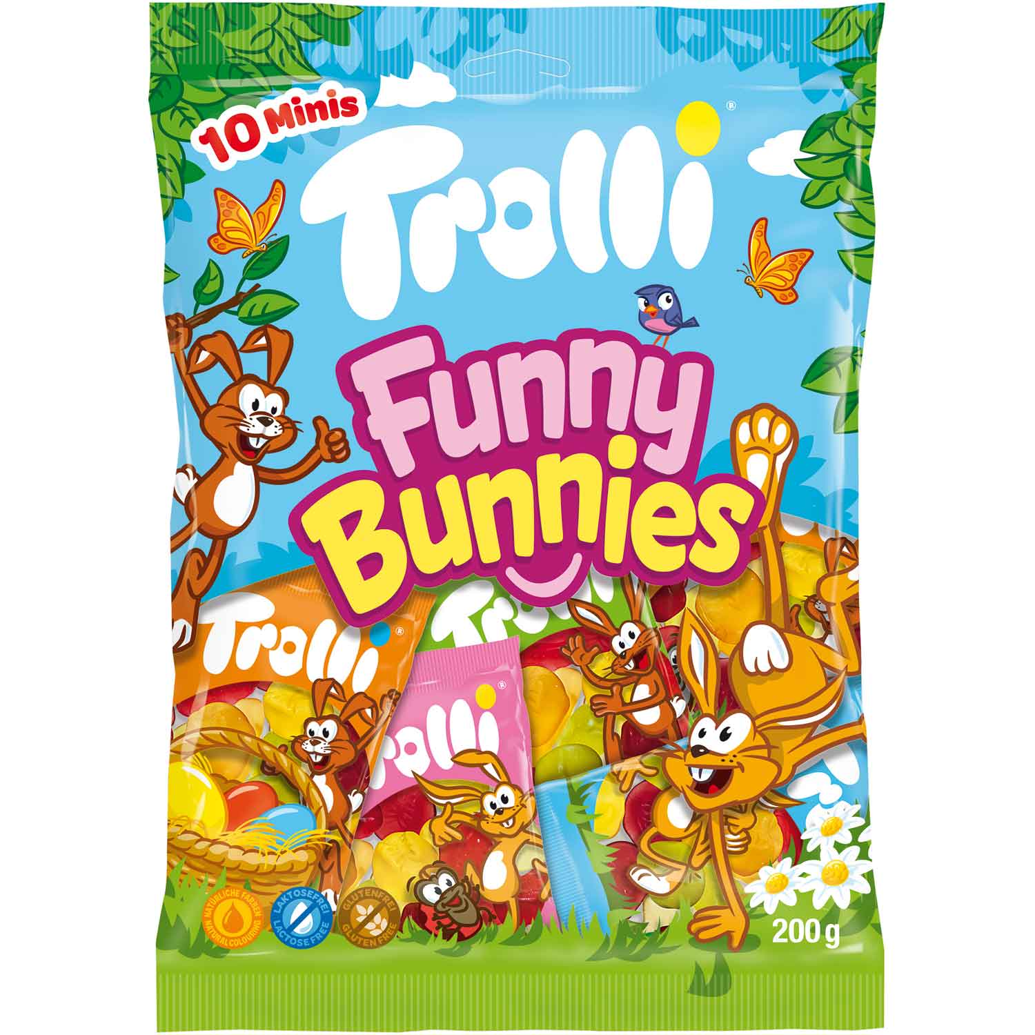 Trolli Funny Bunnies Minis 10er