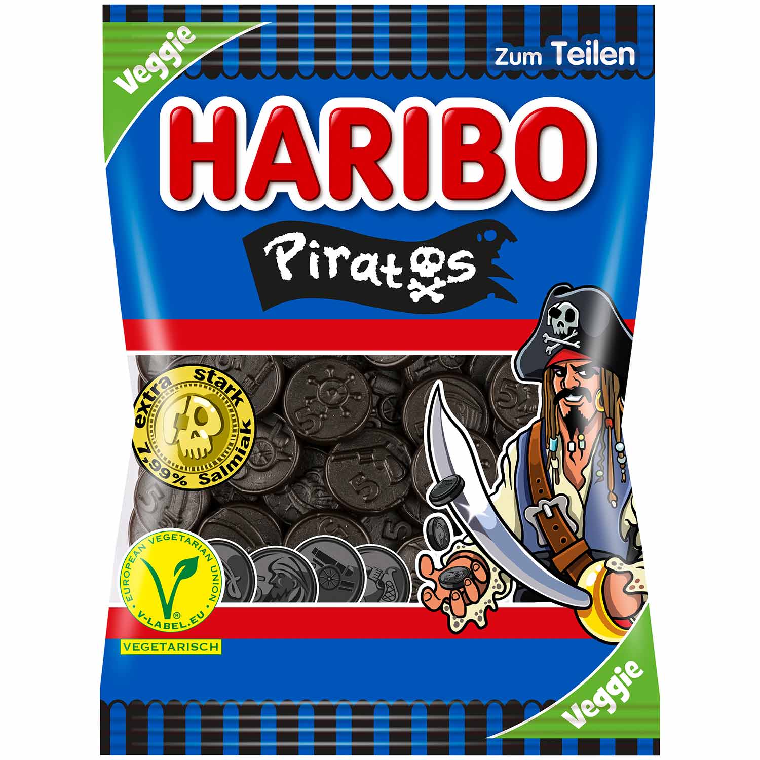 Haribo Piratos veggie 175g