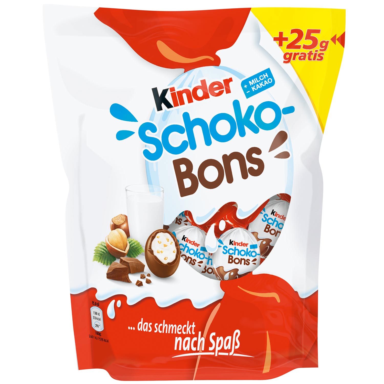 kinder Schoko-Bons 200g + 25g gratis