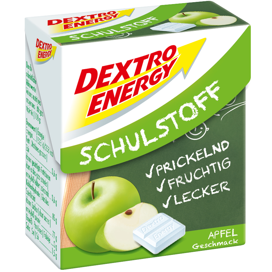 Dextro Energy Schulstoff Apfel 50g