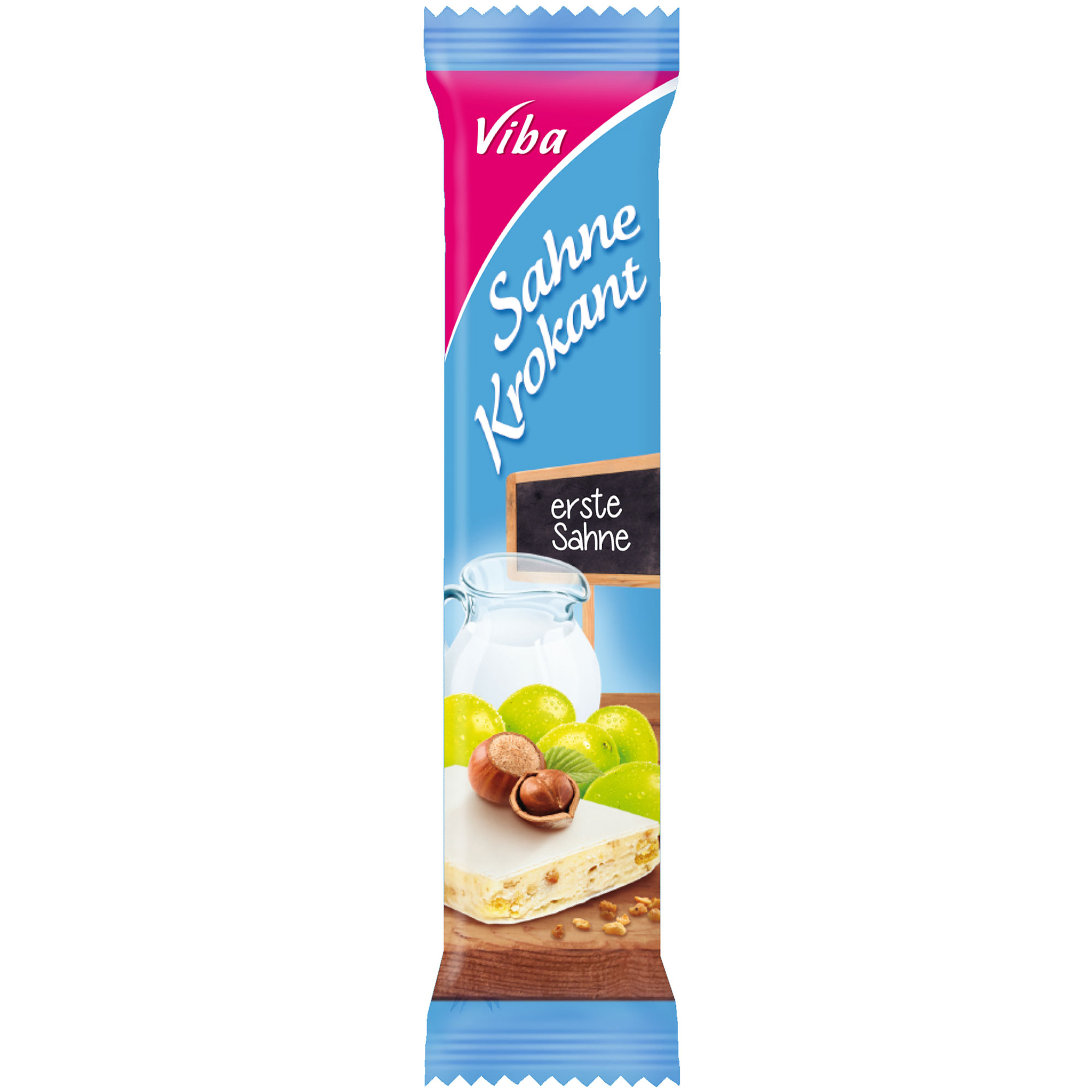 Viba Genussriegel Sahne Krokant 35g