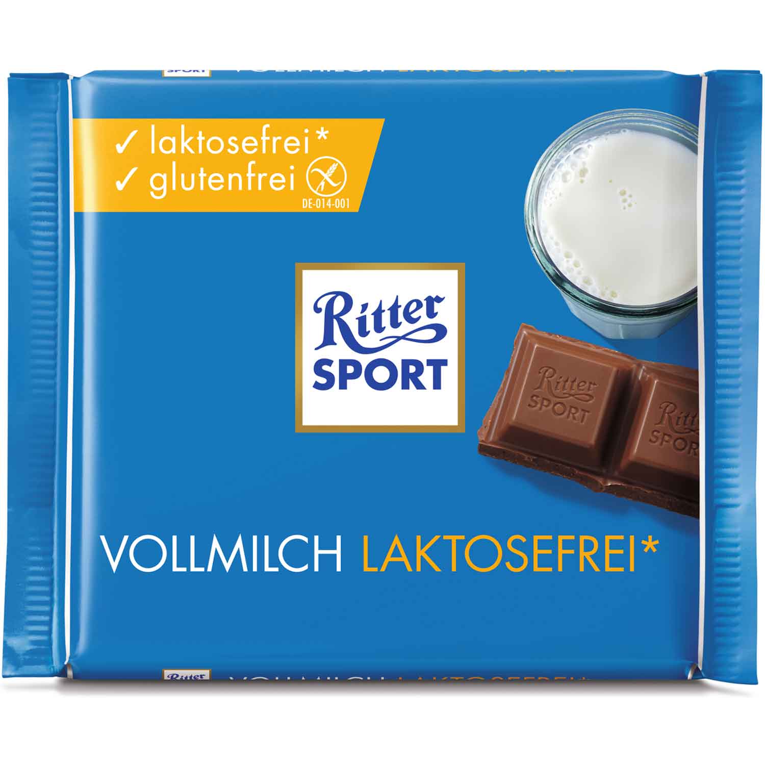 Ritter Sport Vollmilch laktosefrei 100g