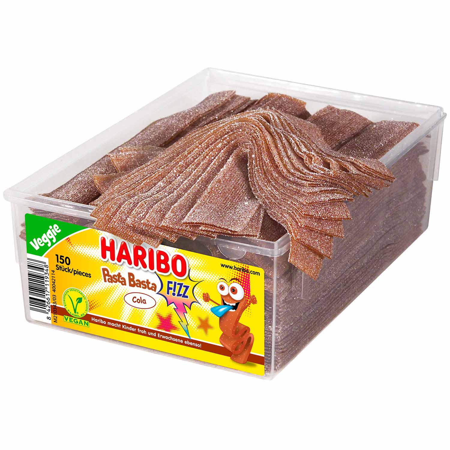 Haribo Pasta Basta Cola FIZZ veggie 150er