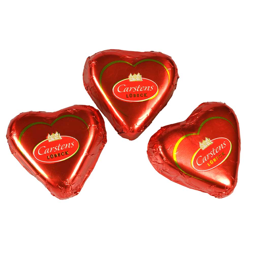 Carstens Lübecker Edelmarzipan Herzen 160x12,5g