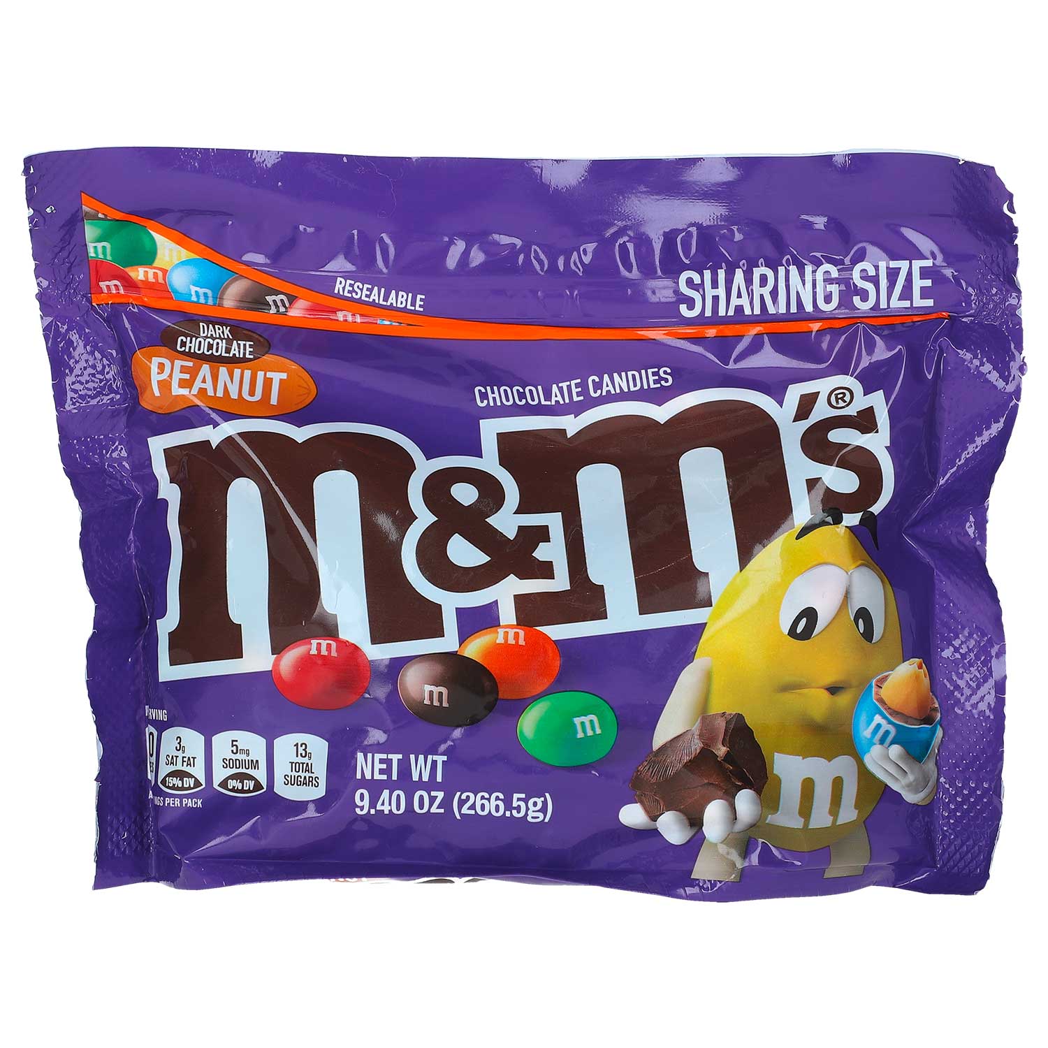 M&M'S Peanut Dark Chocolate 266,5g