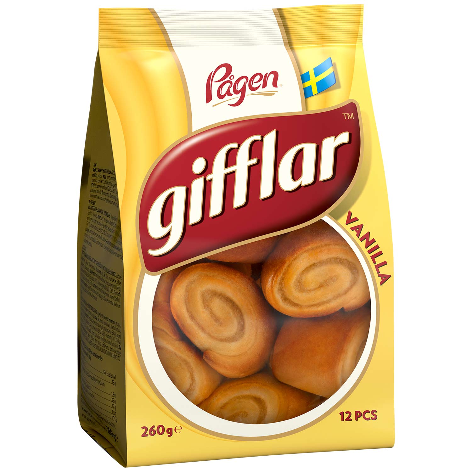 Pågen Gifflar Vanille 260g
