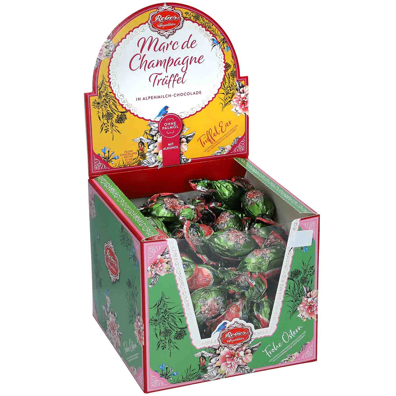 Reber Marc de Champagne Trüffel-Eier 75er