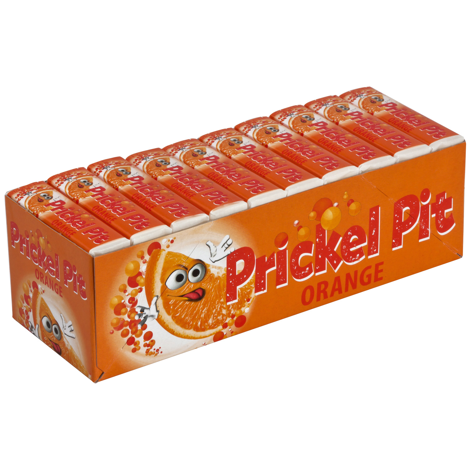 Prickel Pit Brause-Bonbons Orange 50er