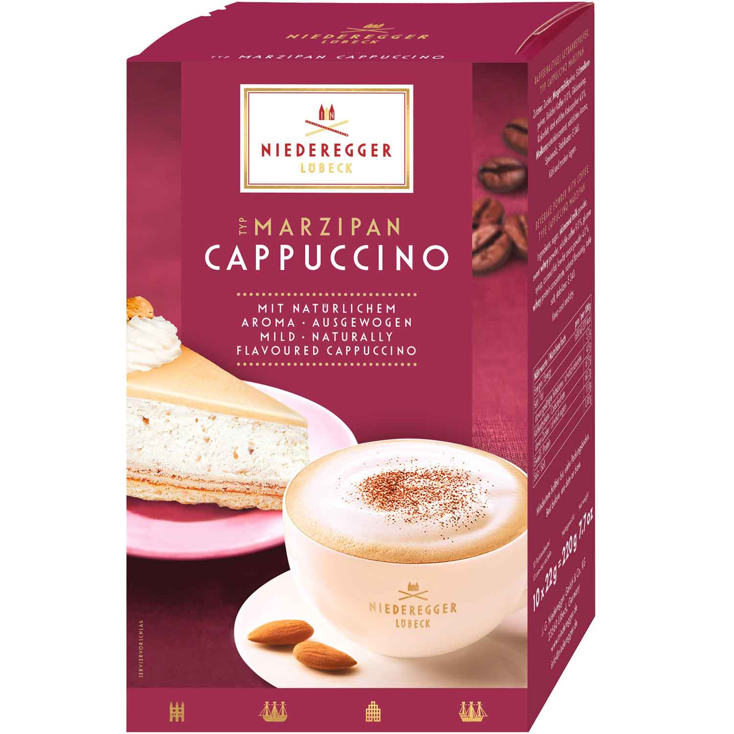 Niederegger Typ Marzipan Cappuccino 10er
