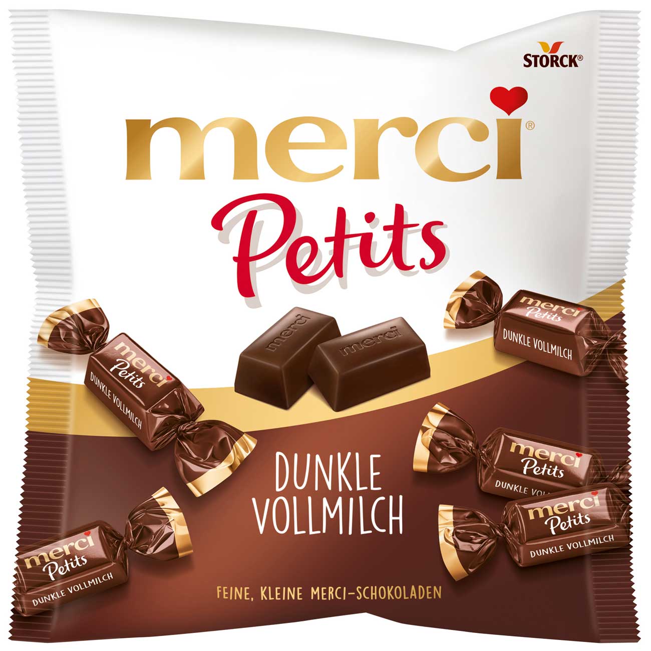 merci Petits Dunkle Vollmilch 125g