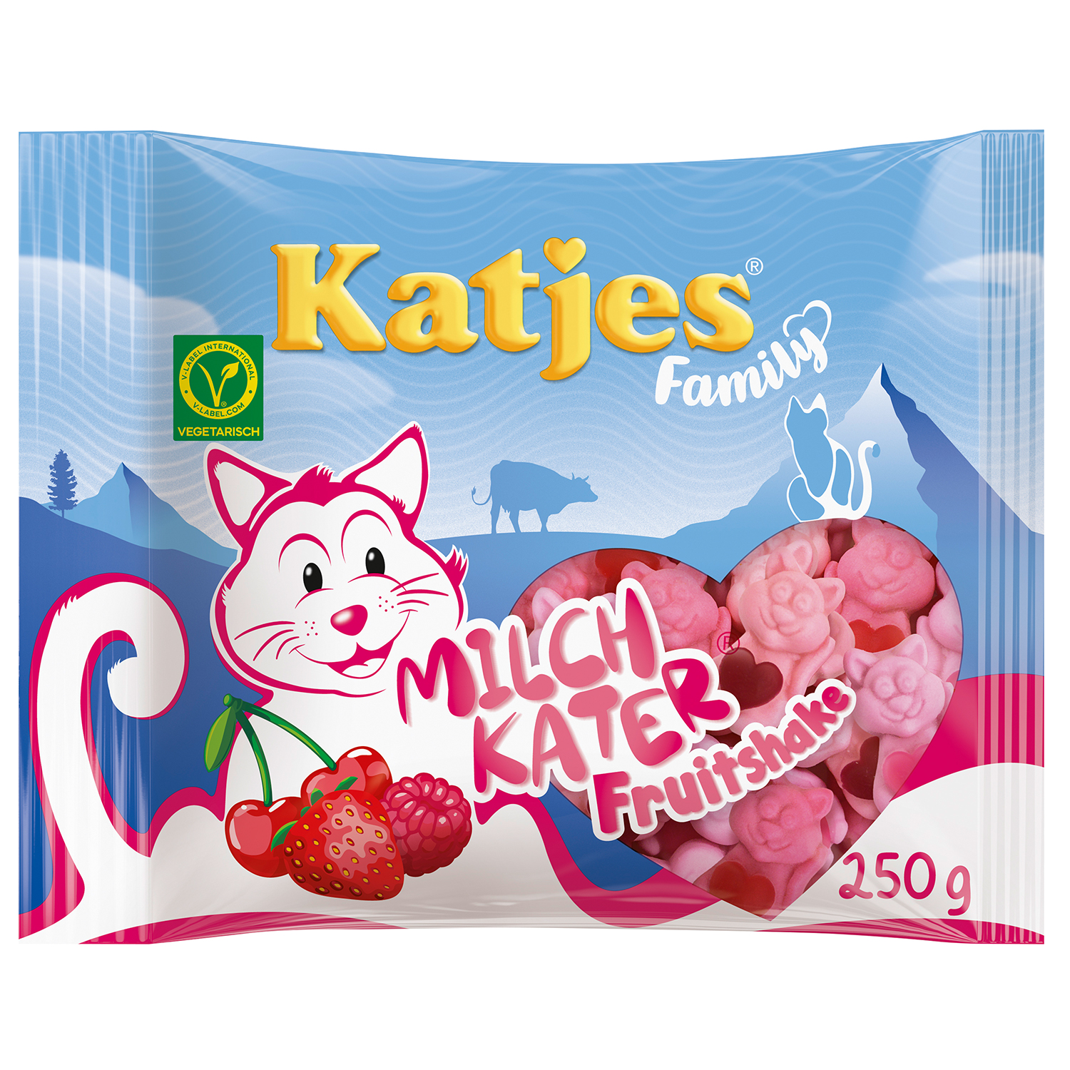 Katjes Family Milchkater Fruitshake 250g