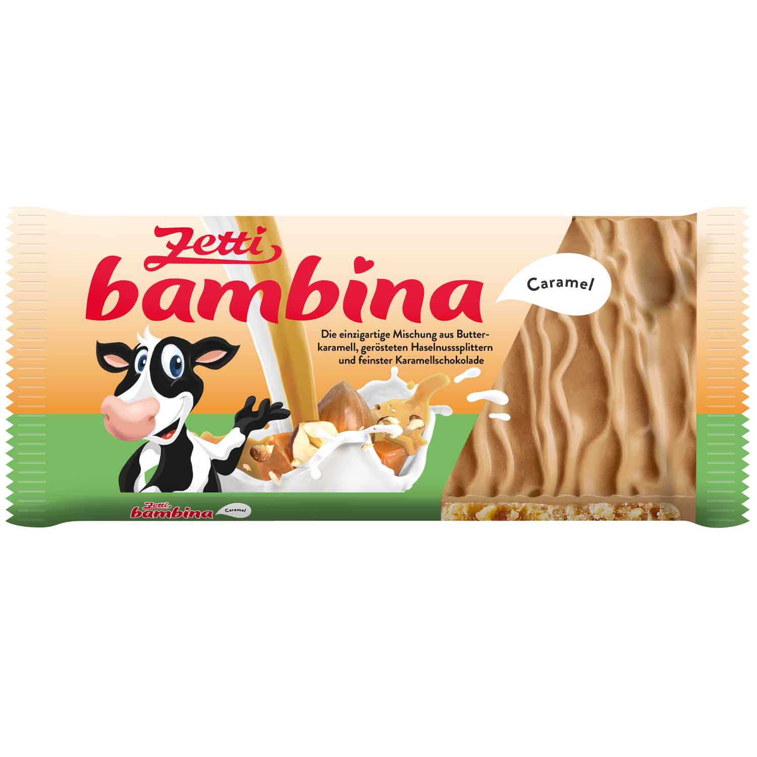 Zetti bambina Caramel Tafel 90g