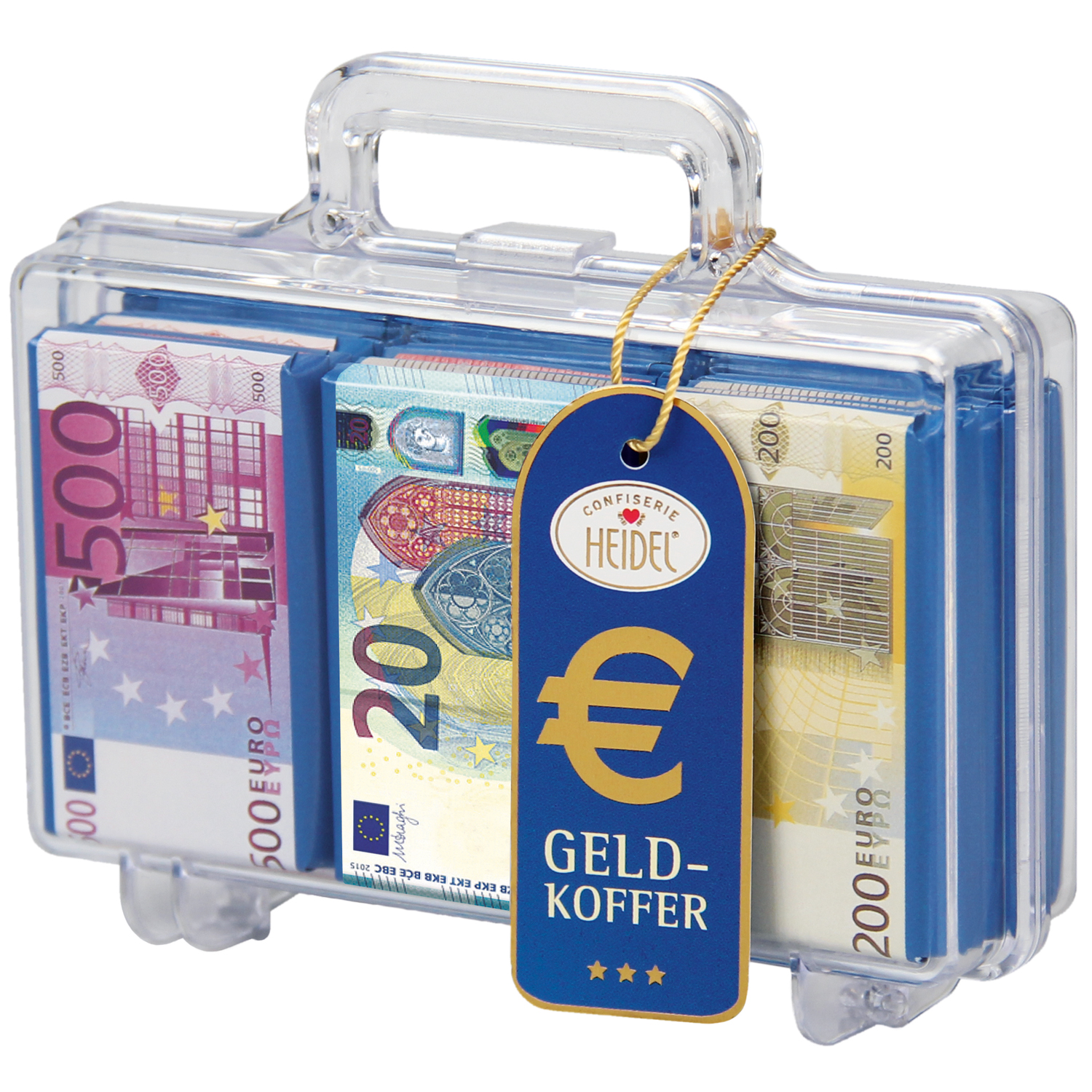 Heidel Euro-Geldkoffer 112,5g