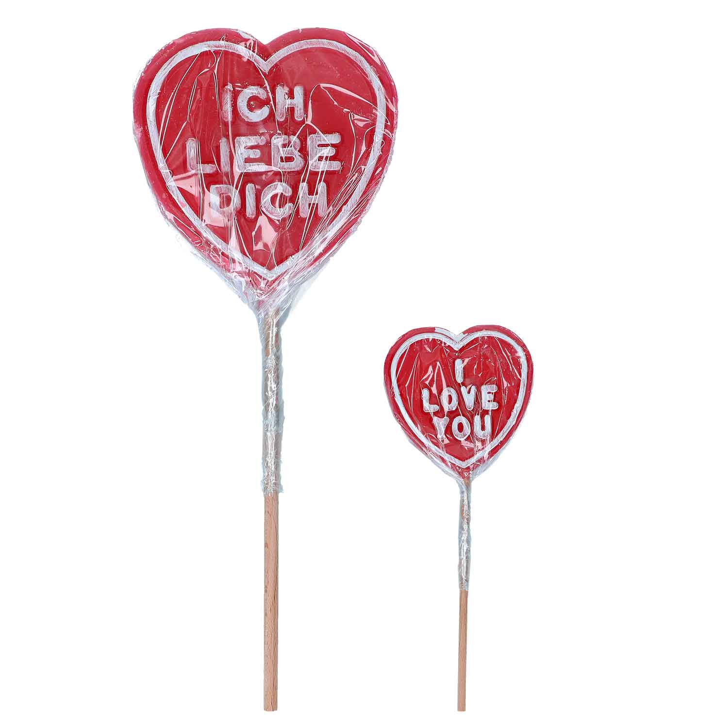 Herz-Lolli 'Ich liebe dich' 75g