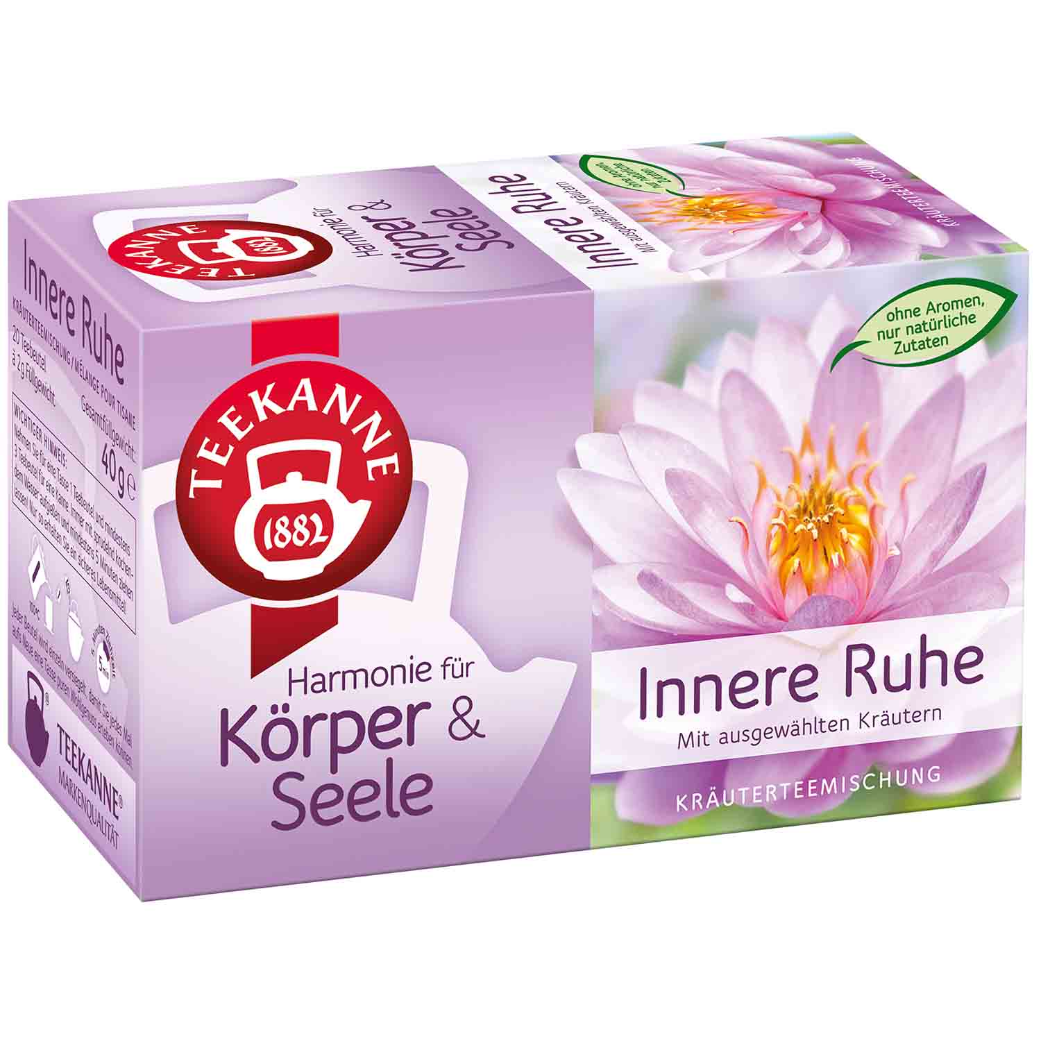 Teekanne Harmonie für Körper & Seele Innere Ruhe 20er