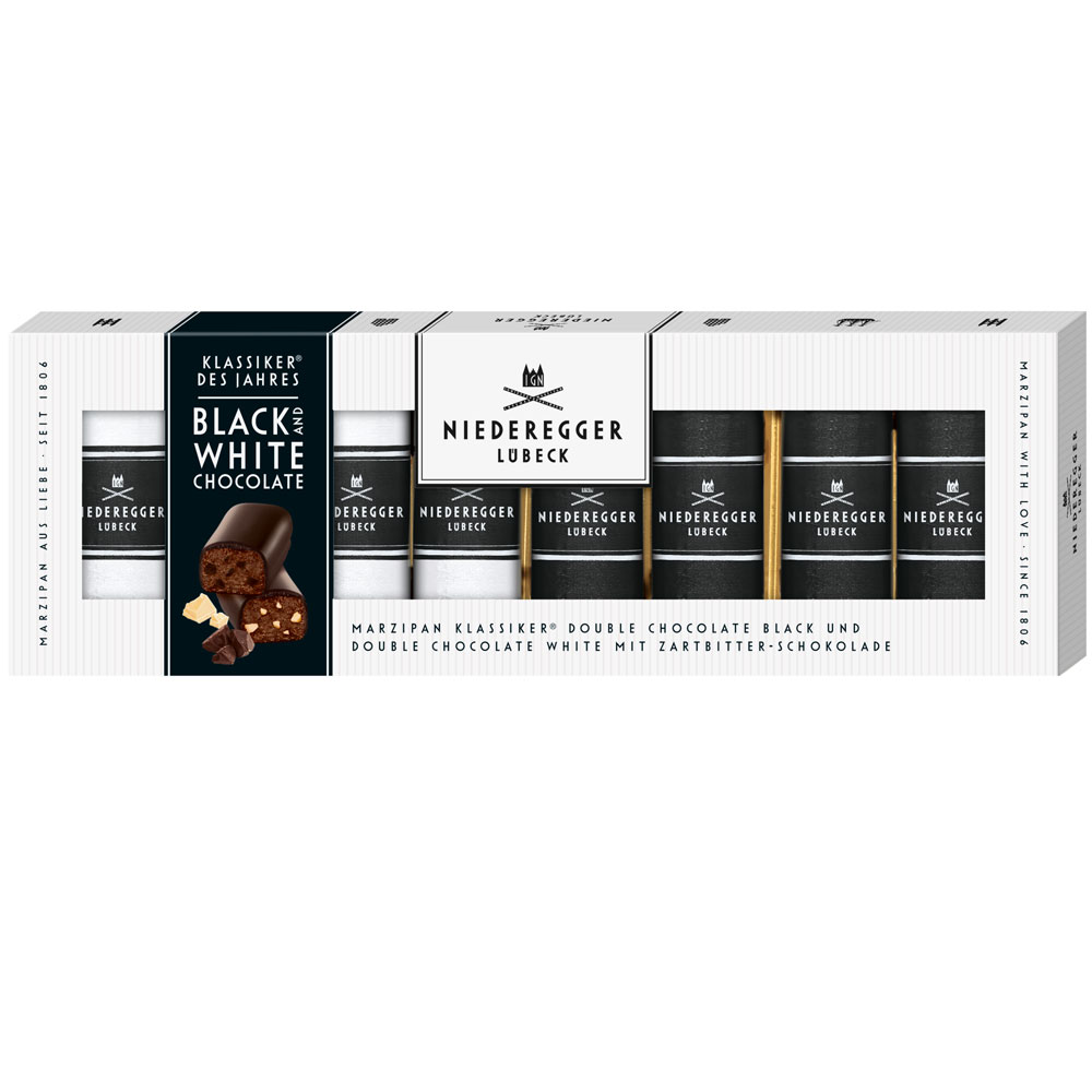 Niederegger Marzipan Klassiker Black & White 100g