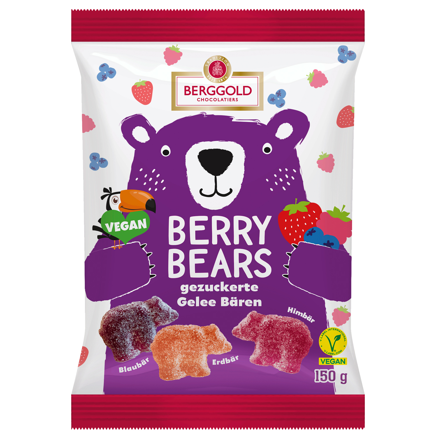 Berggold Berry Bears 150g