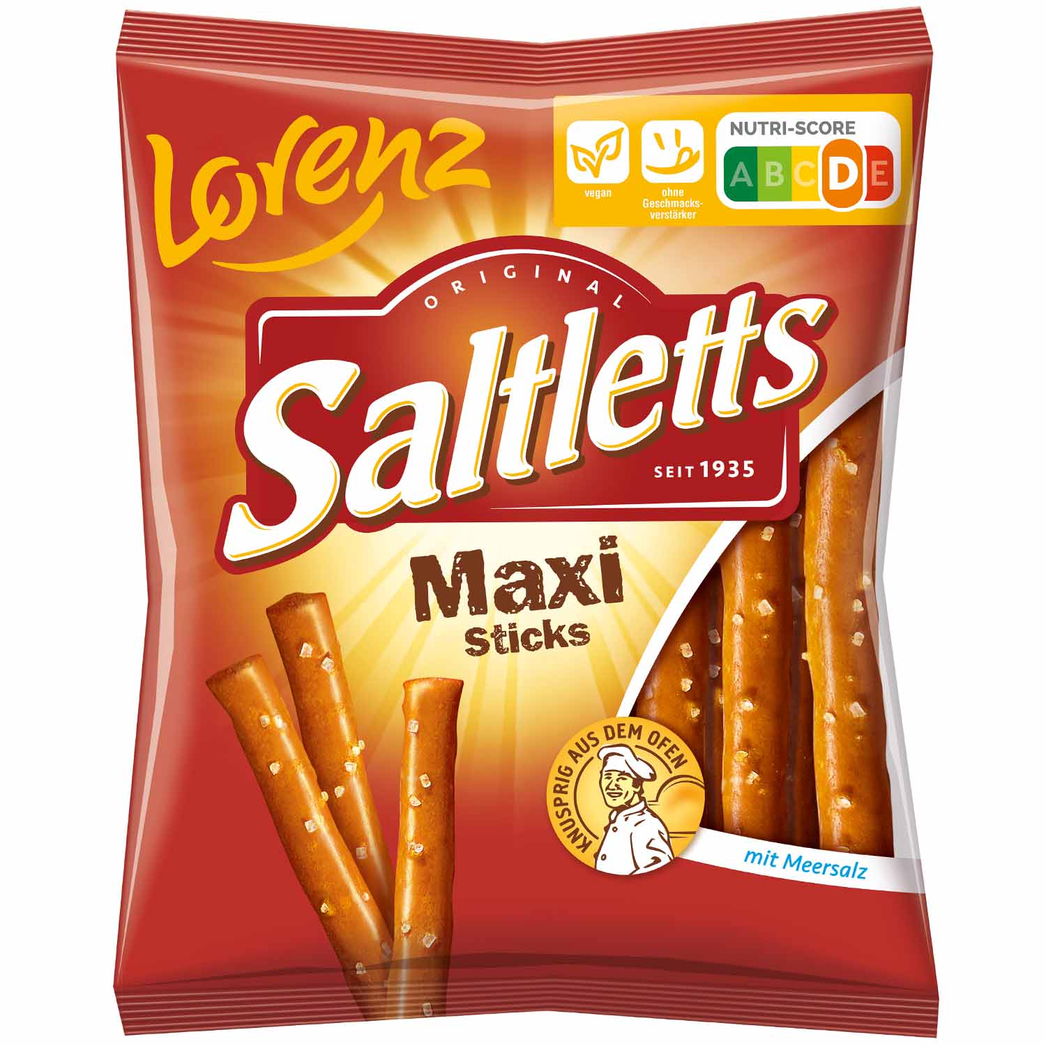 Saltletts Maxi Sticks 125g