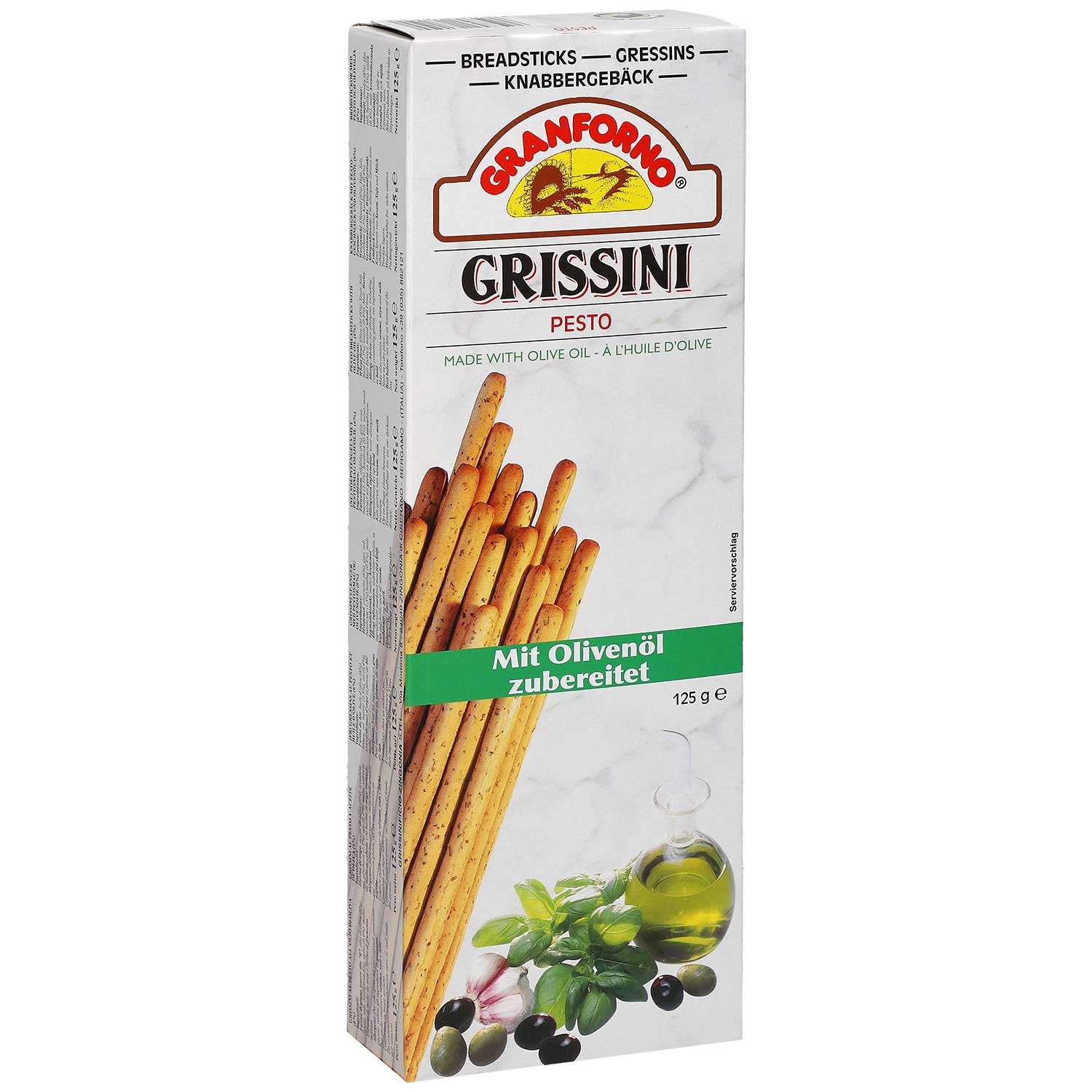 Granforno Grissini Pesto 125g