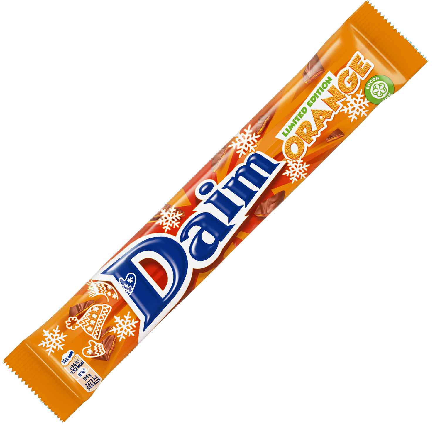 Daim Riegel Orange 2x28g