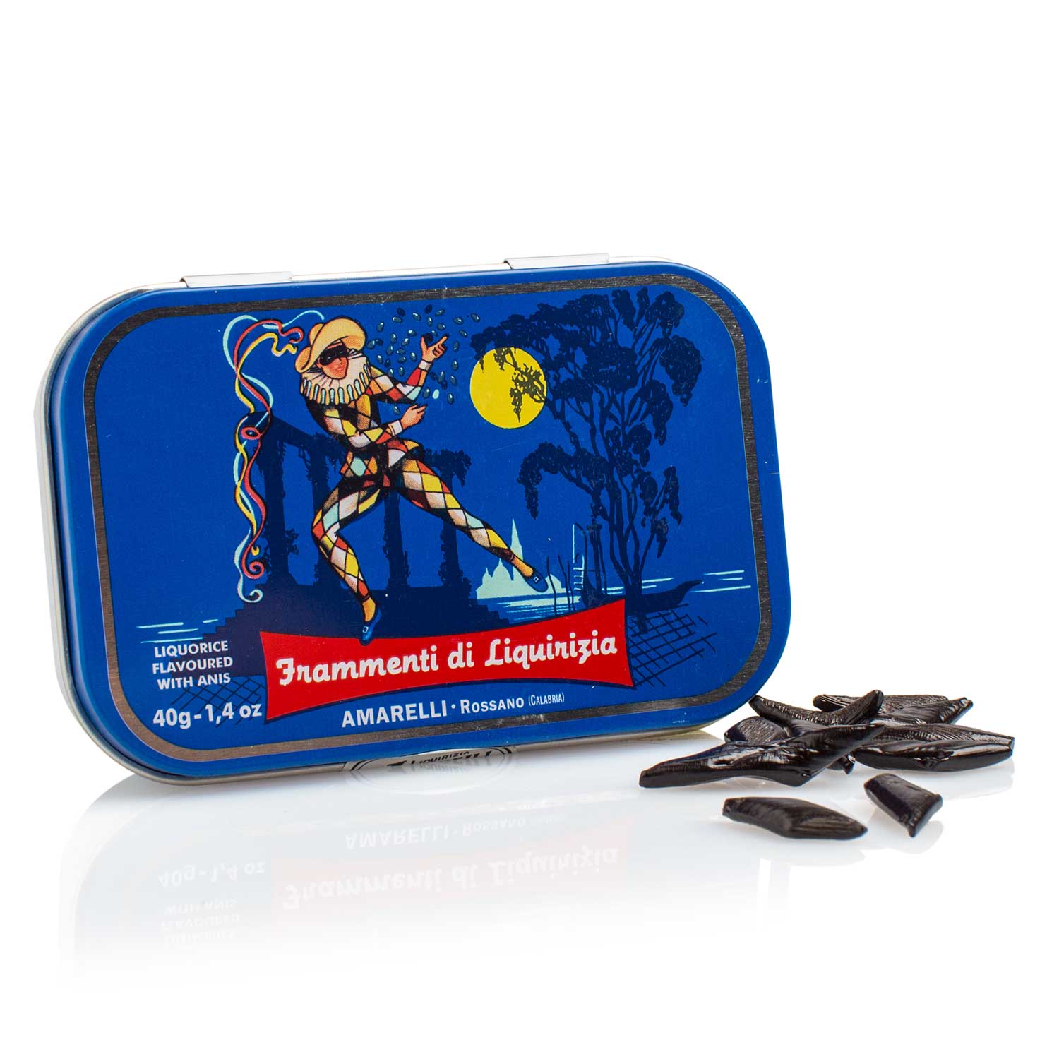 Amarelli Frammenti di Liquirizia Arlecchino 40g