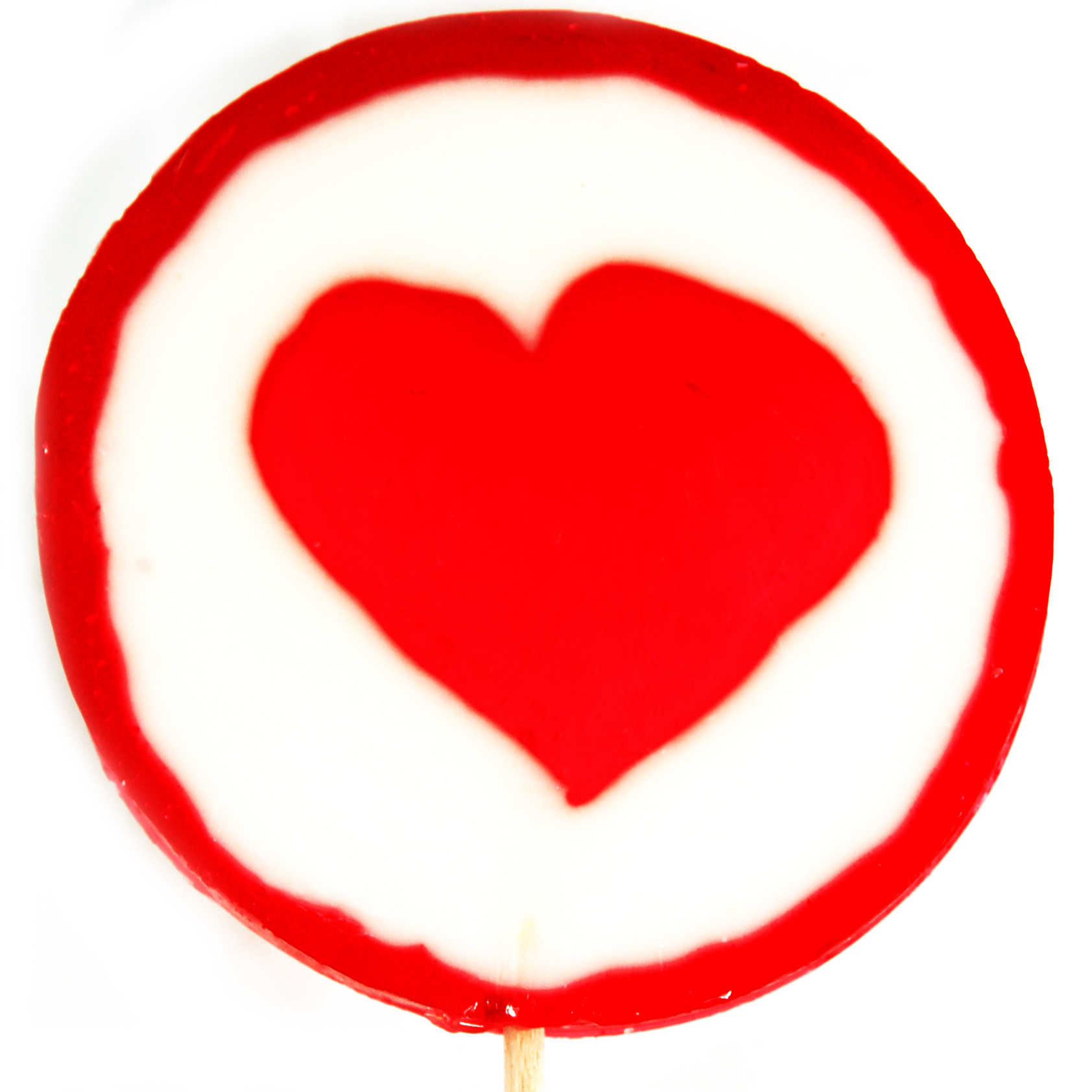 Amore Sweets Rocks Love Lolly Herz rot XXL 90g