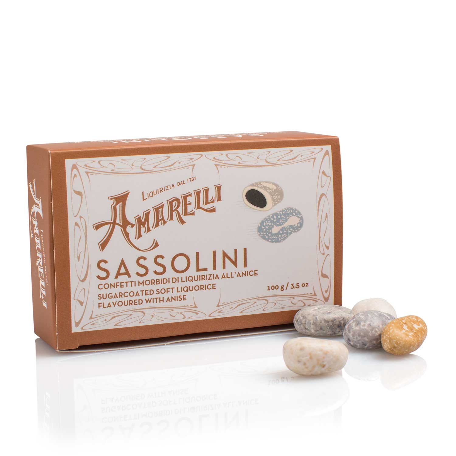 Amarelli Sassolini Box 100g
