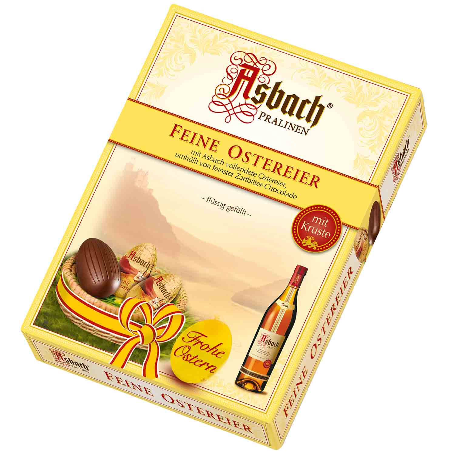 Asbach Pralinen Feine Ostereier mit Kruste 150g