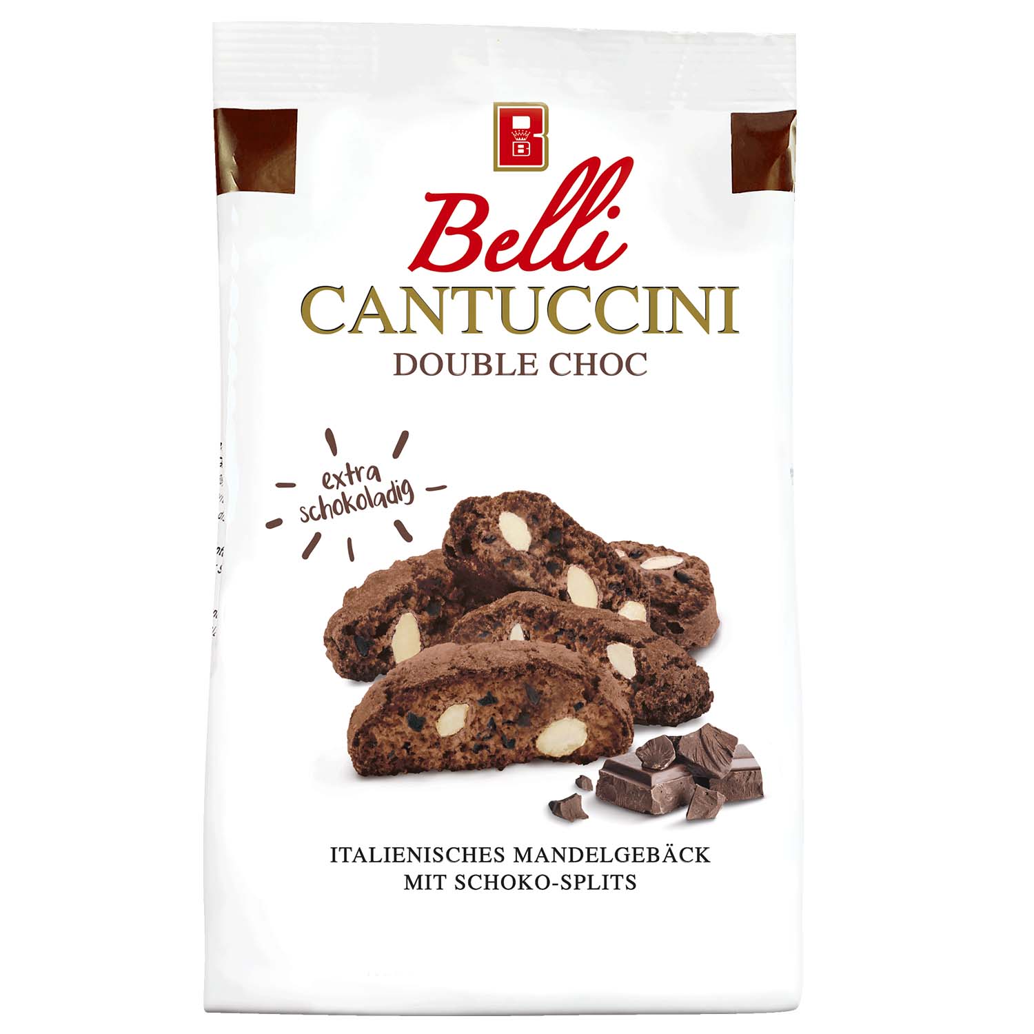 Belli Cantuccini Double Choc 250g