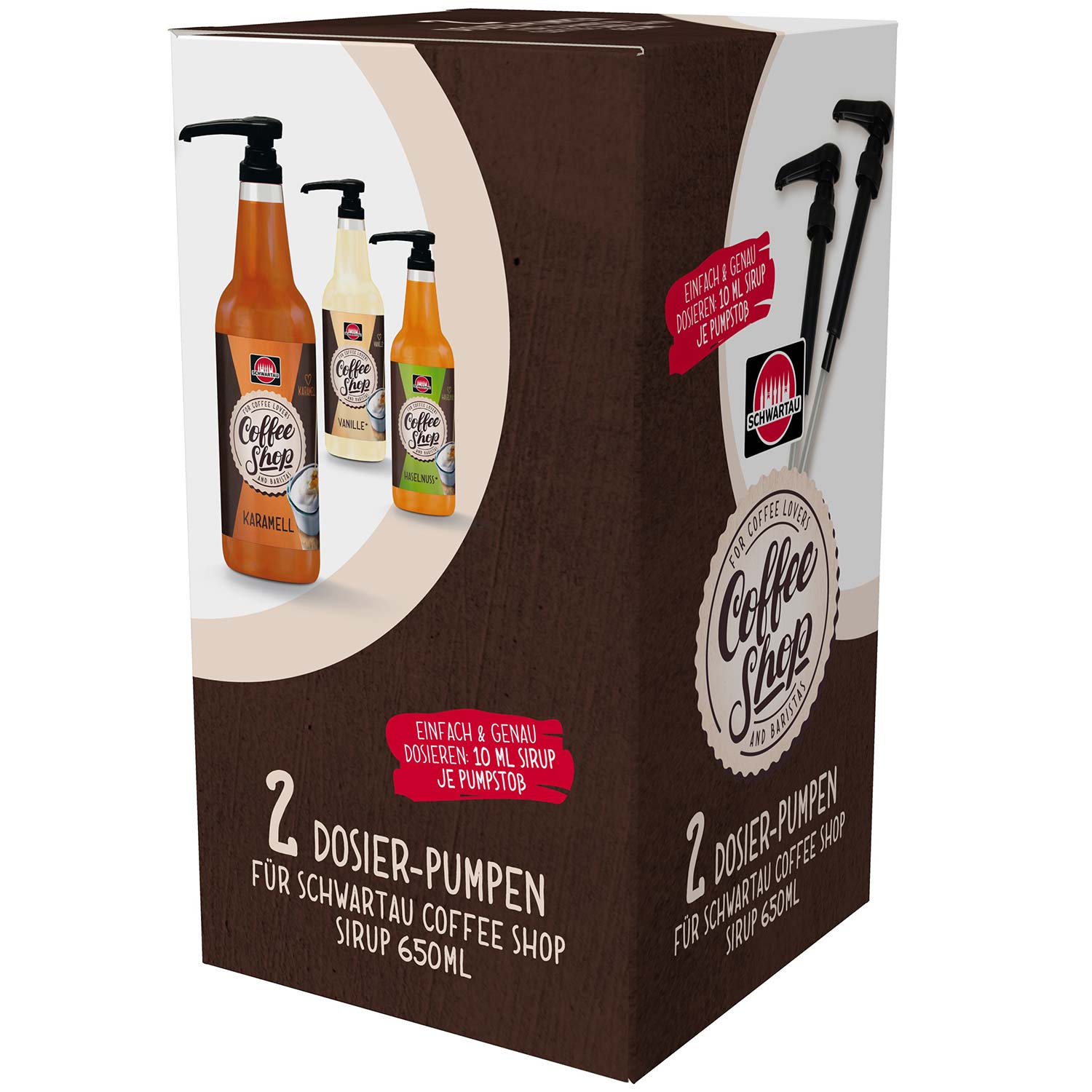 Schwartau Coffee Shop Dosier-Pumpen 2er