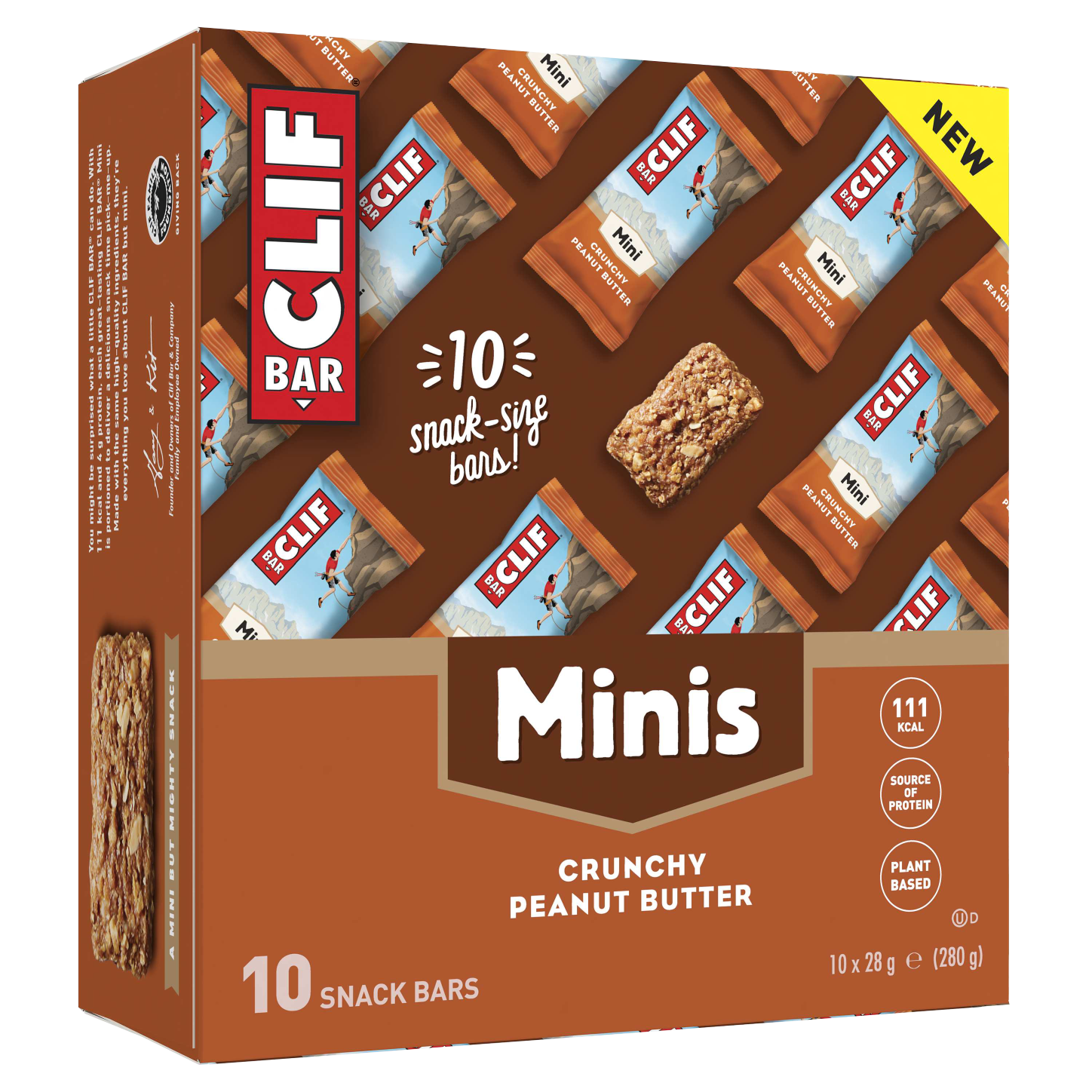 Clif Bar Energy Bar Crunchy Peanut Butter Minis 10x28g