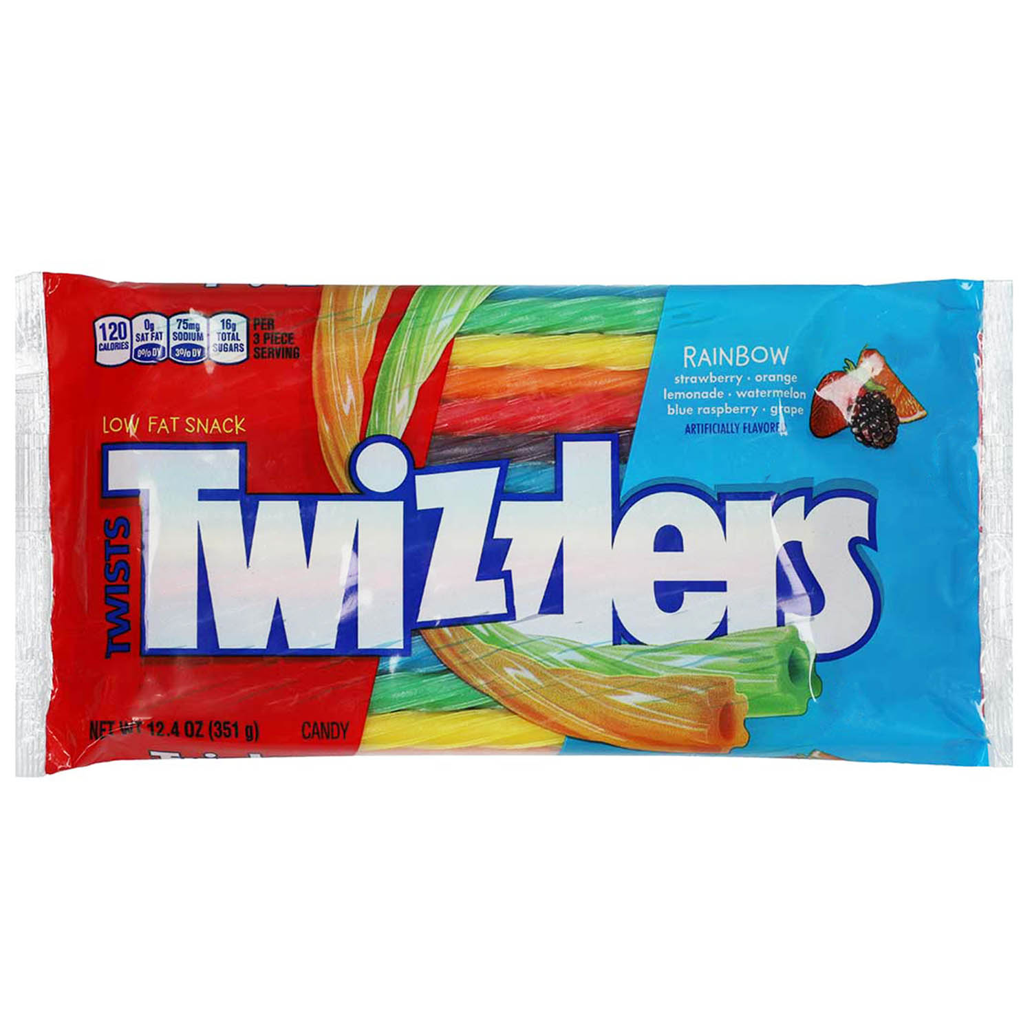 Twizzlers Twists Rainbow 351g