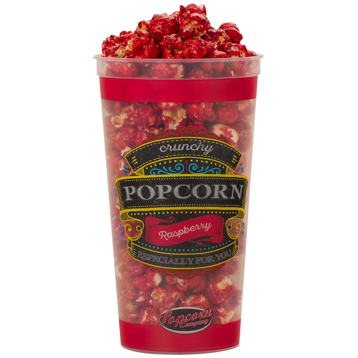 Popcorn Company Crunchy Popcorn Raspberry 125g