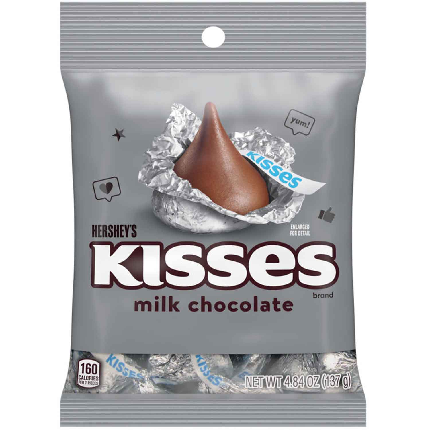 Hershey's Kisses Milk Chocolate 137g
