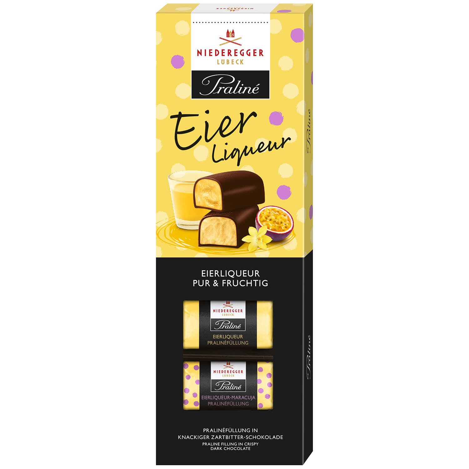 Niederegger Praliné Klassiker Eierliqueur Pur & Fruchtig 100g