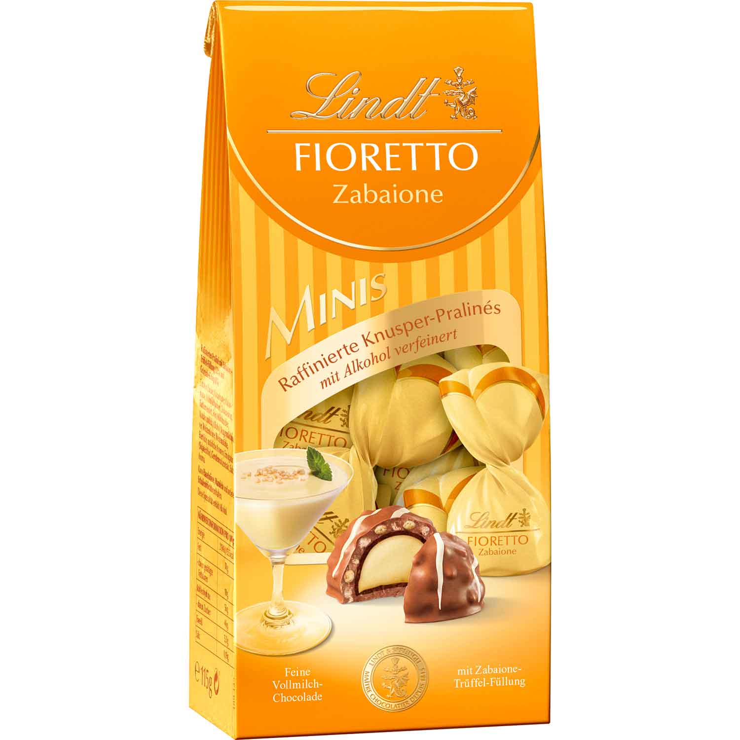 Lindt Fioretto Zabaione Minis 115g