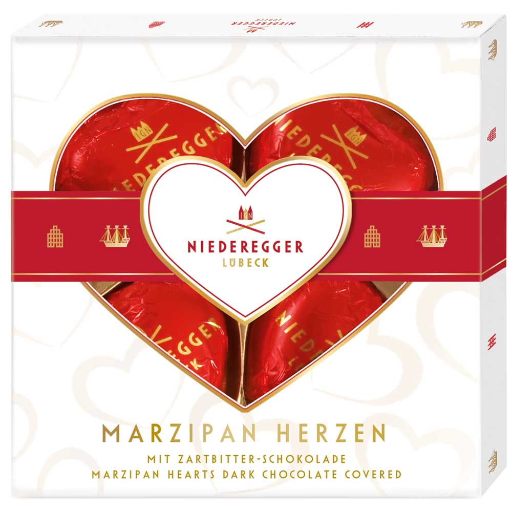 Niederegger Marzipan Herzen 50g