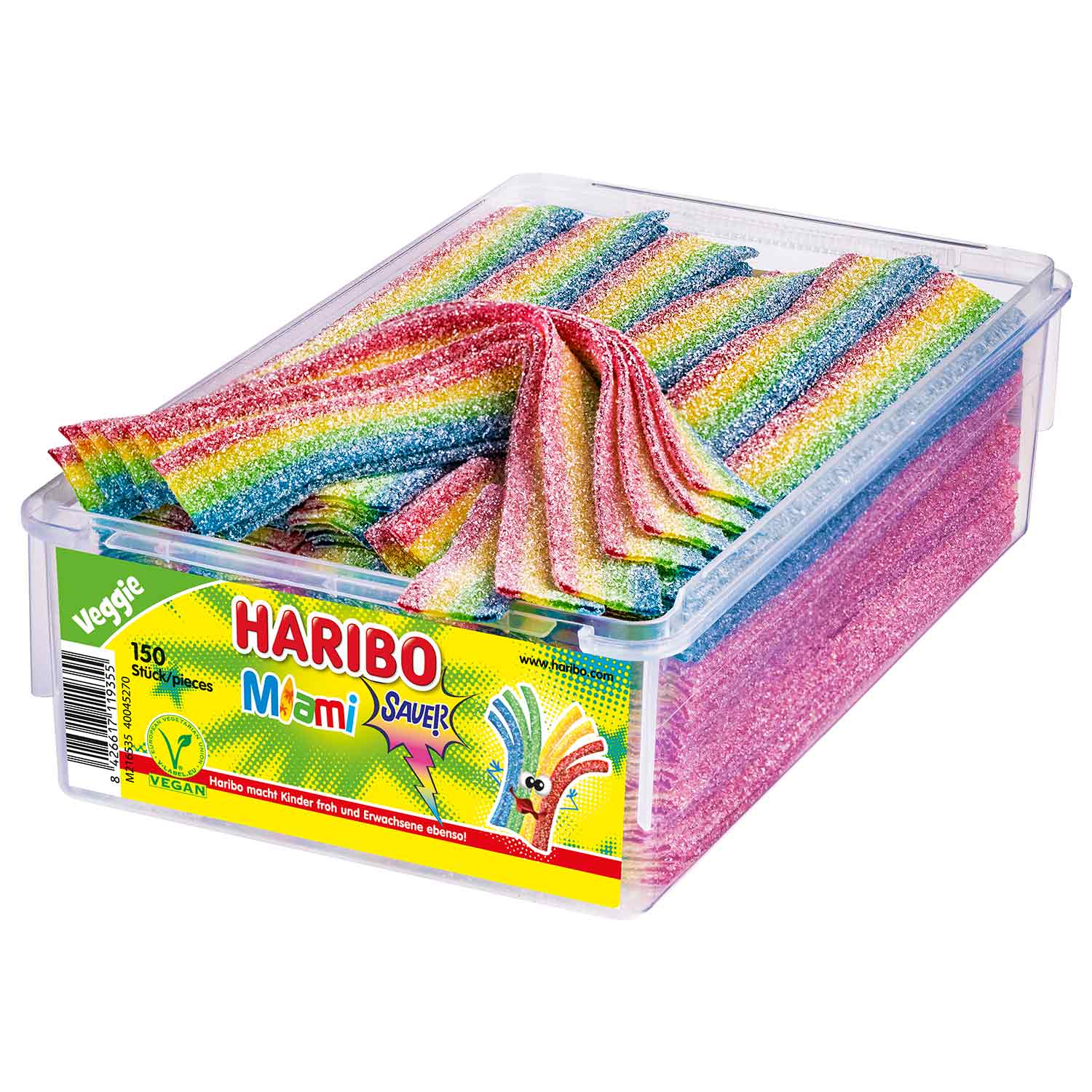 Haribo Miami sauer veggie 150er