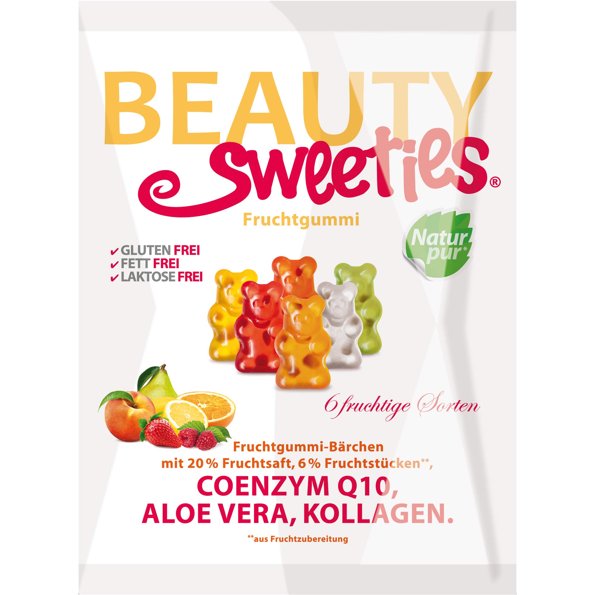 BeautySweeties Fruchtgummi-Bärchen 125g