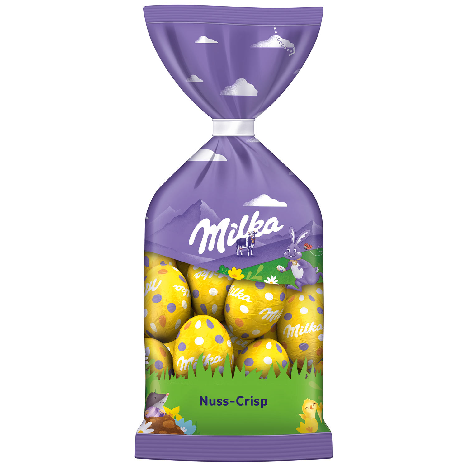 Milka Ostereier Nuss-Crisp 100g