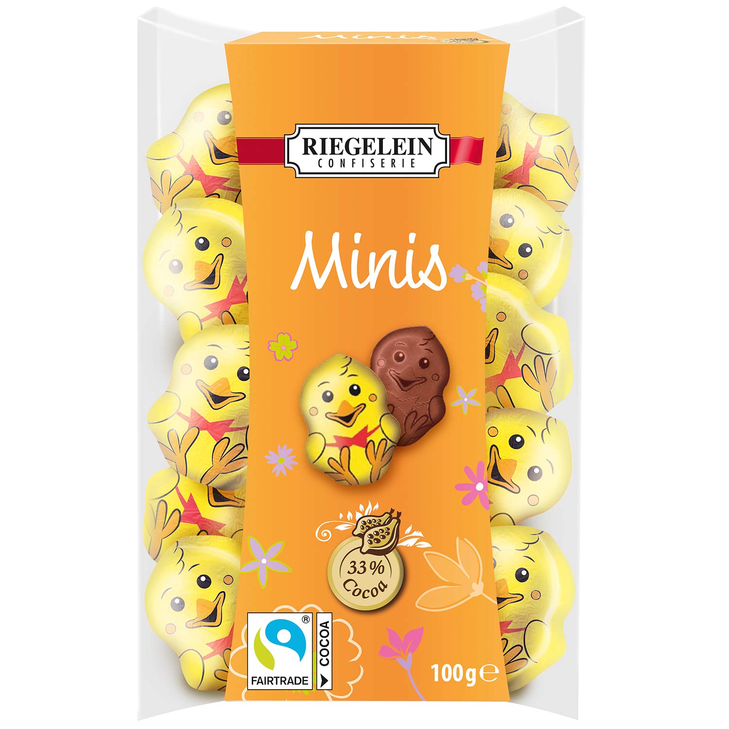Riegelein Minis Schoko-Küken 100g