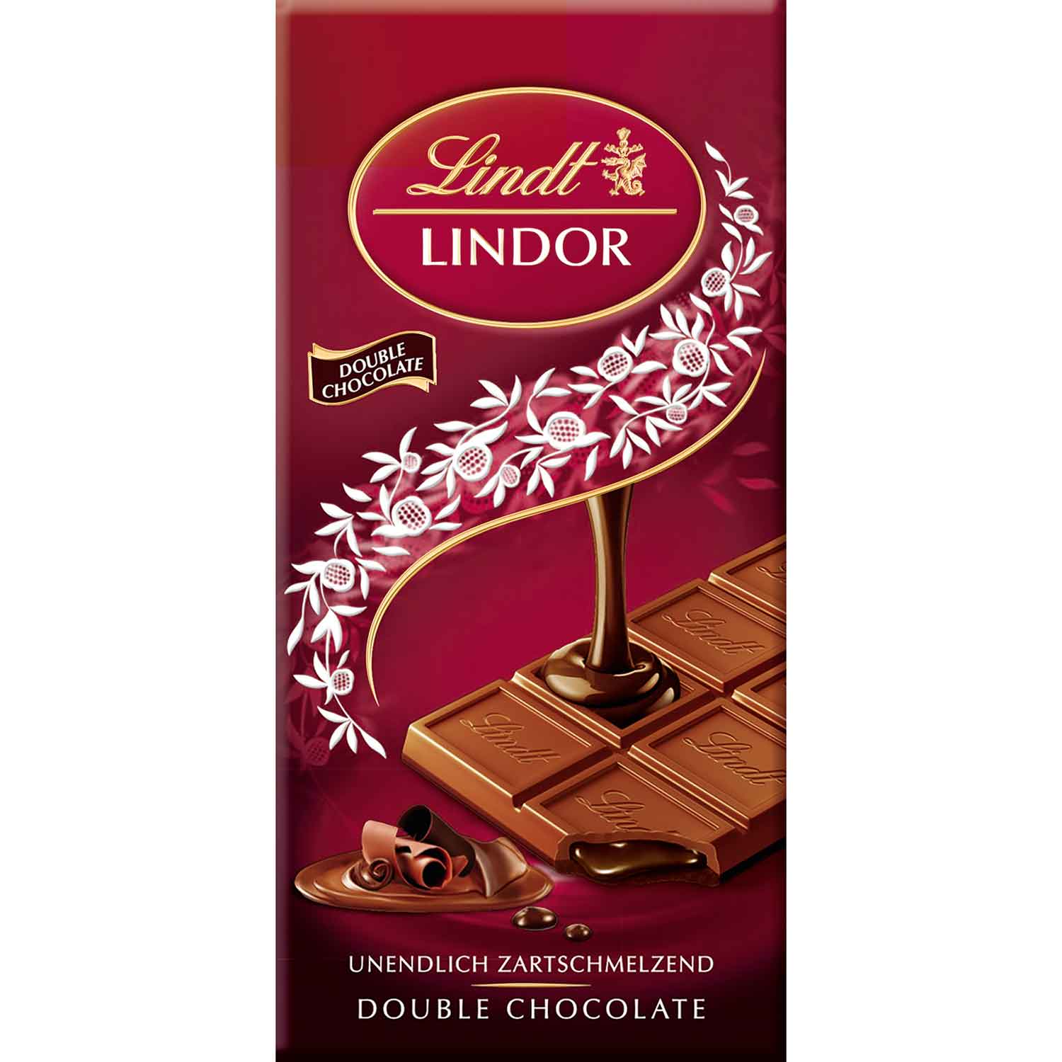 Lindt Lindor Vollmilch Double Chocolate Tafel 100g