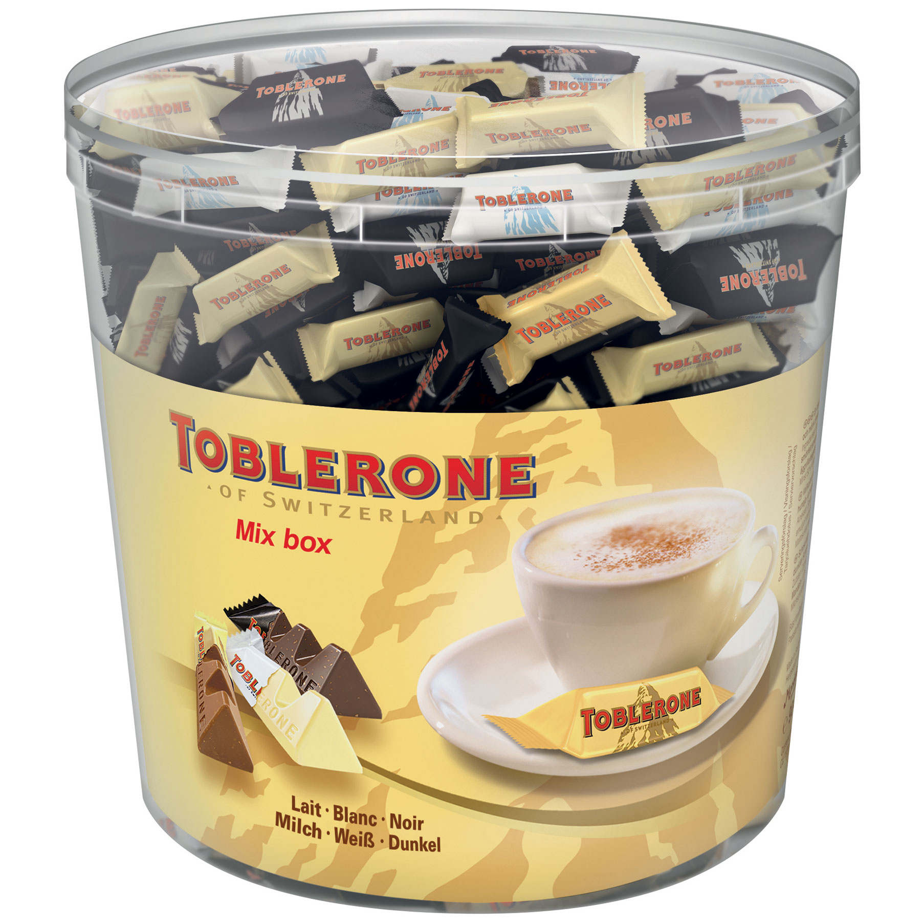 Toblerone Tiny Mix Box (Milk, Dark, White) 113er
