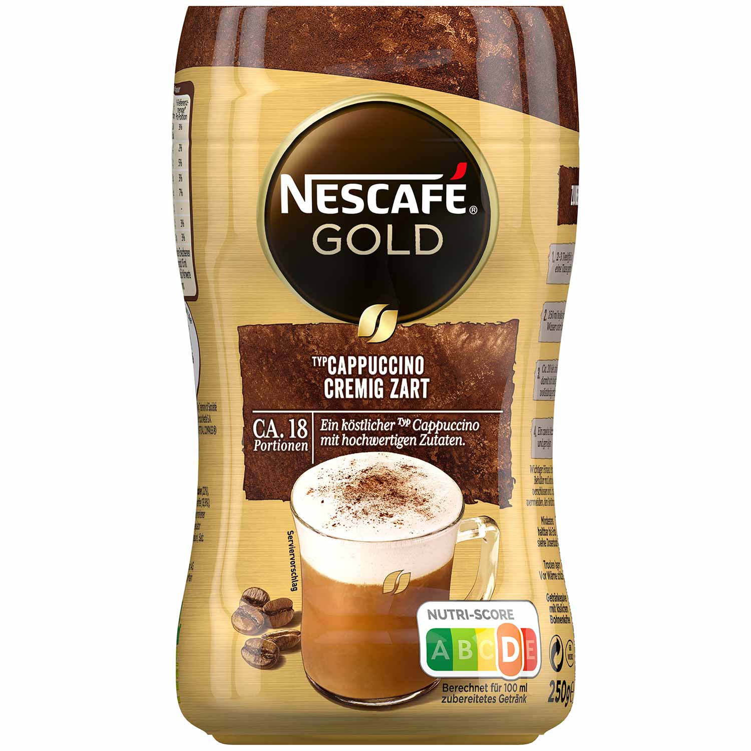 Nescafé Gold Typ Cappuccino cremig zart 250g